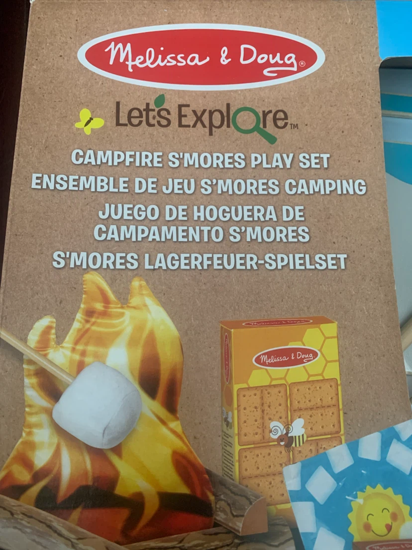 NEW Melissa & Doug Let's Explore Campfire S'mores Play Set - photo 3