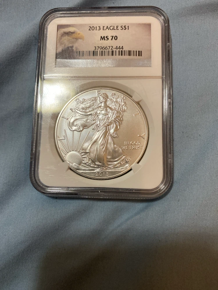 2013 American Silver Eagle MS70 Coin