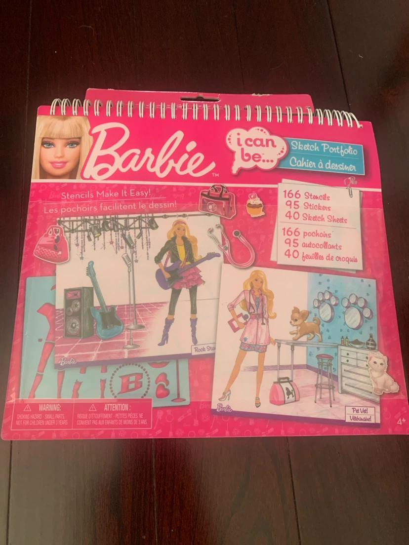 New in package - Barbie I Can Be Sketch Portfolio
