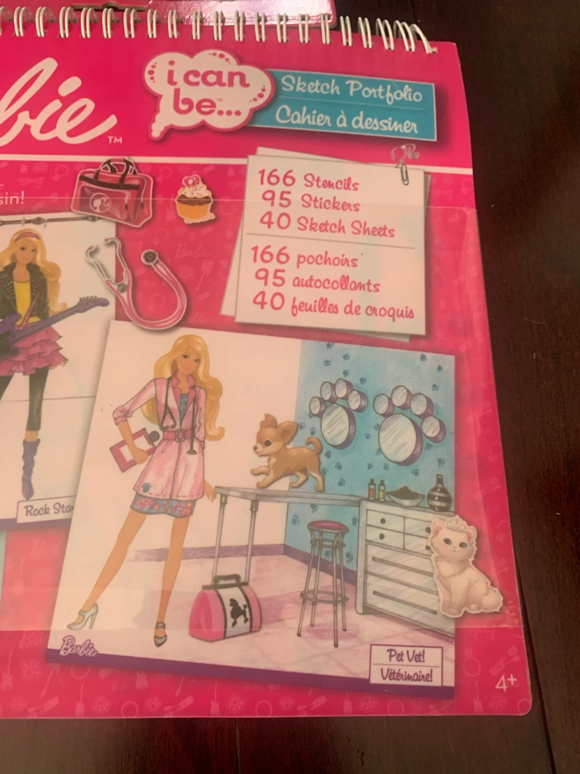 New in package - Barbie I Can Be Sketch Portfolio - photo 3