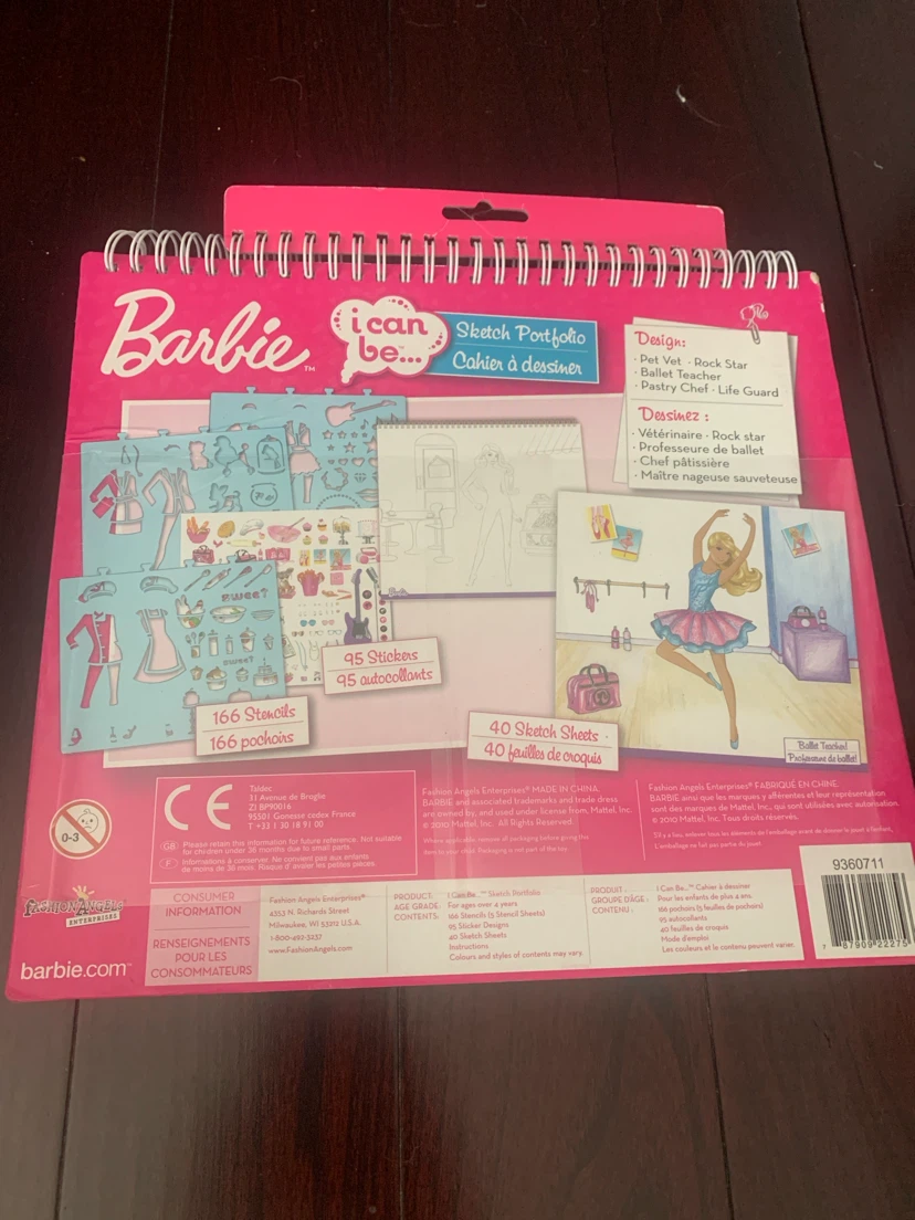 New in package - Barbie I Can Be Sketch Portfolio - photo 4