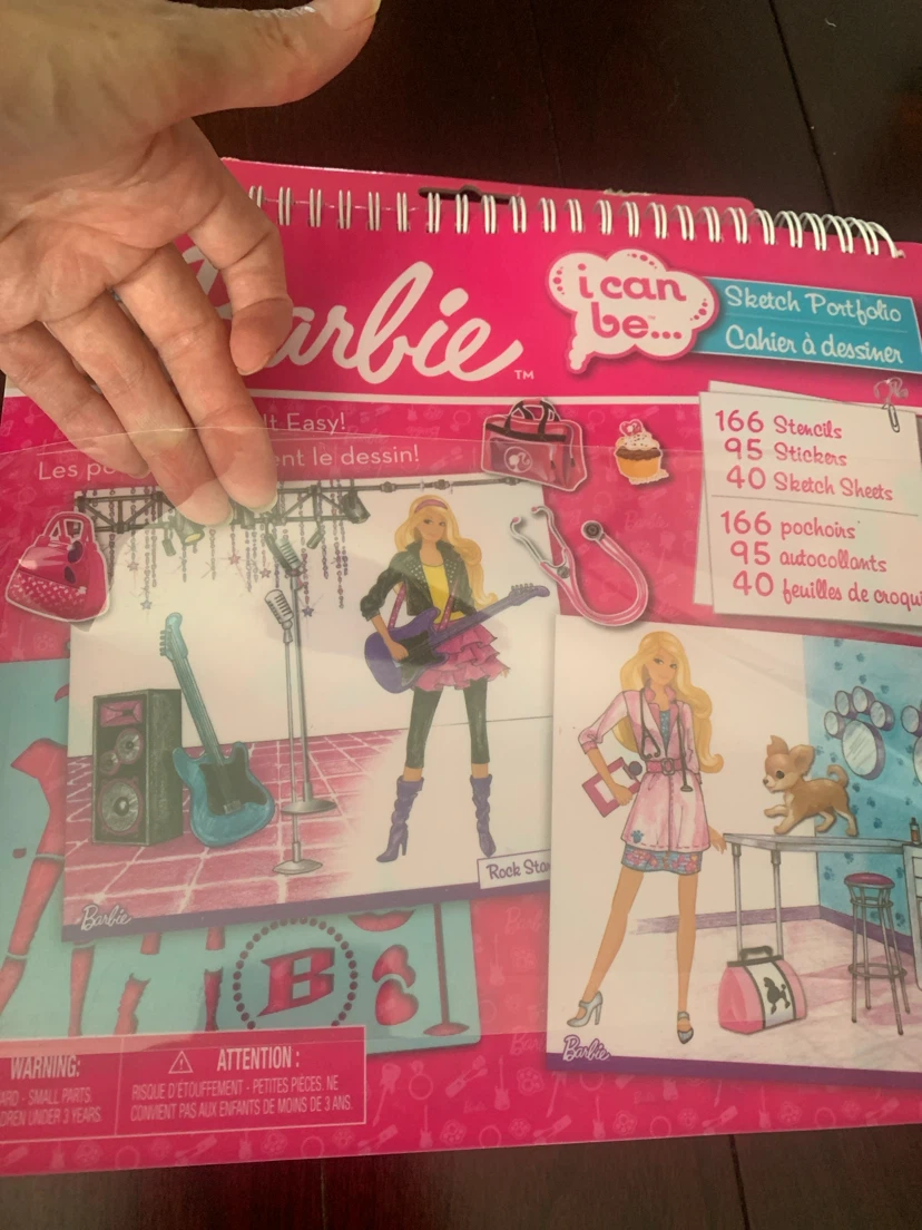 New in package - Barbie I Can Be Sketch Portfolio - photo 5