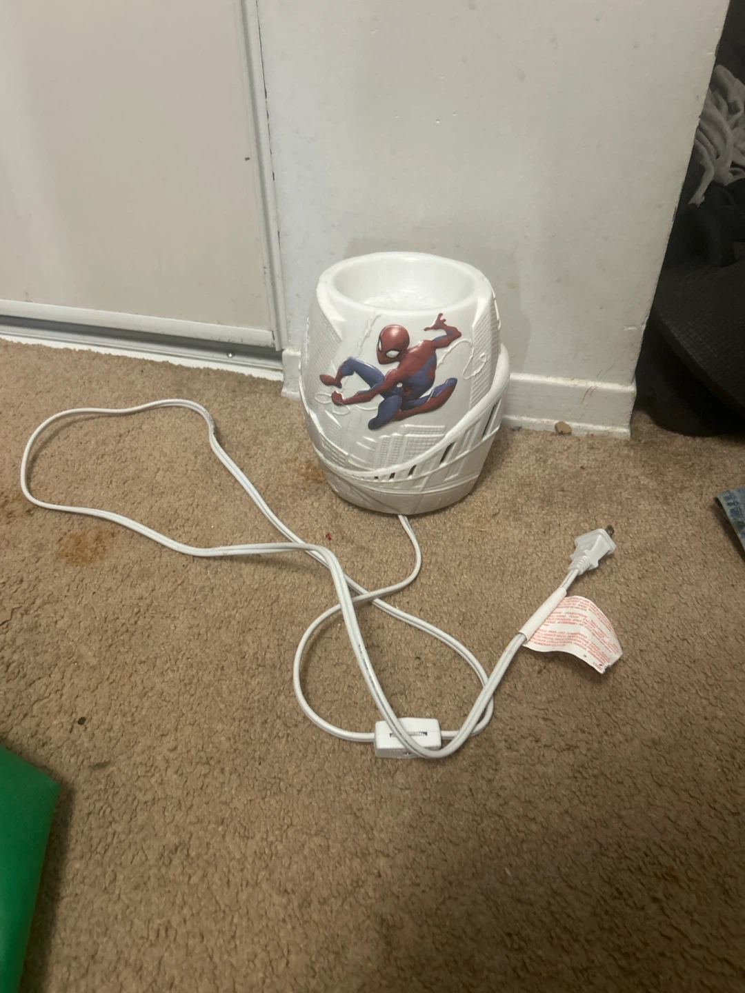 Spiderman Wax Warmer / Night Light