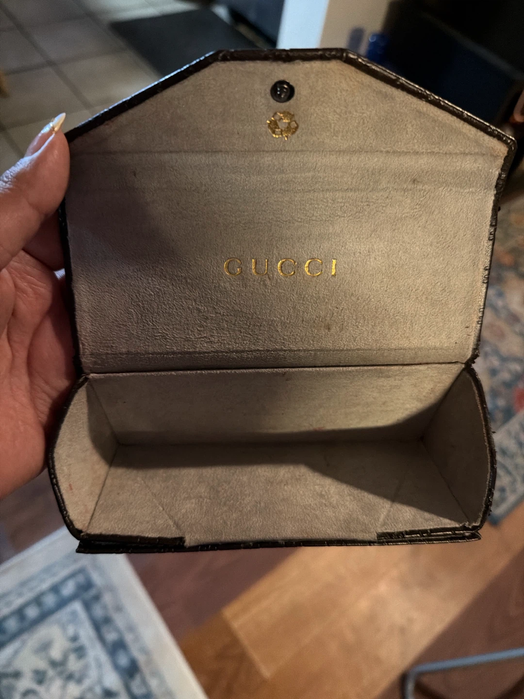 Gucci Brown GG Monogram Eyeglasses Case - photo 2
