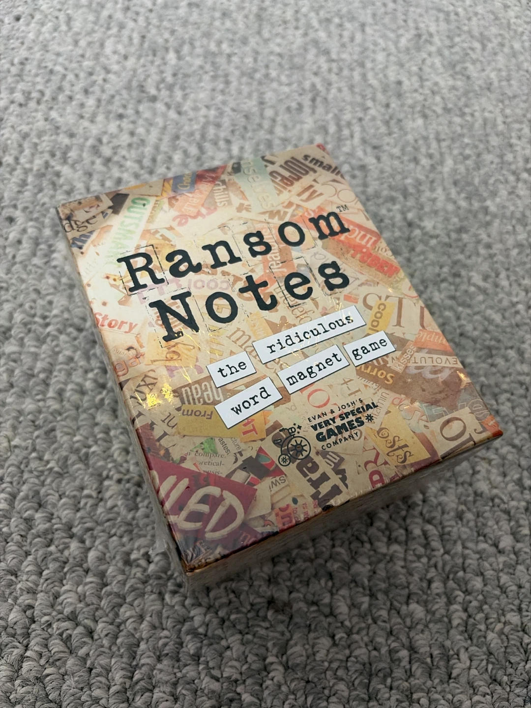 Ransom Notes party game
