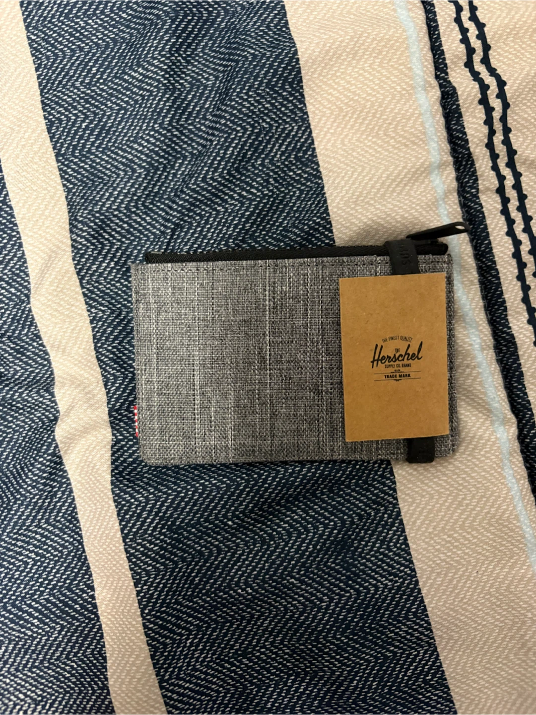 Herschel Oscar Cardholder - Raven Crosshatch - photo 2