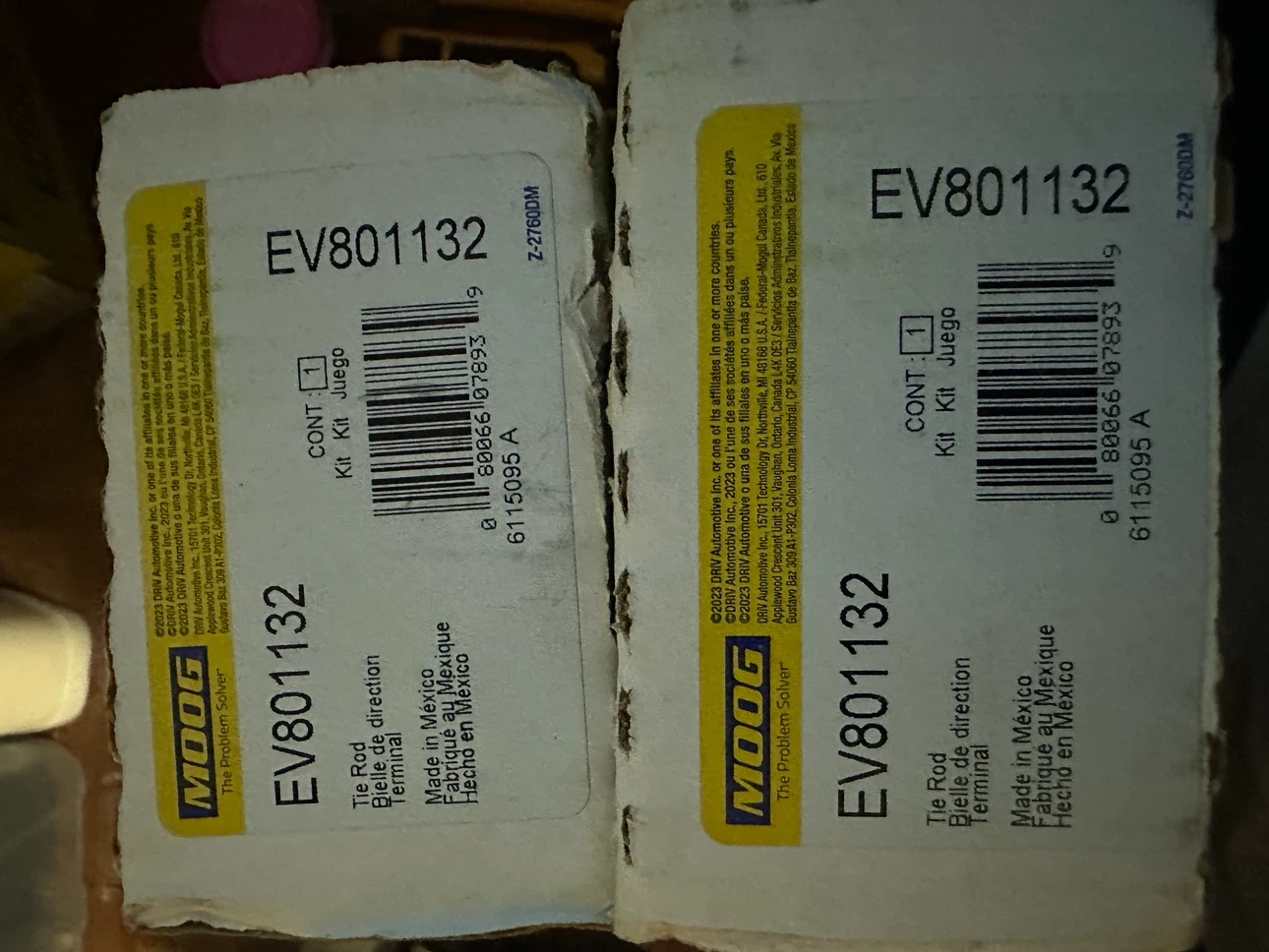 MOOG parts for DODGE DART & CHRYSLER 200 - photo 4