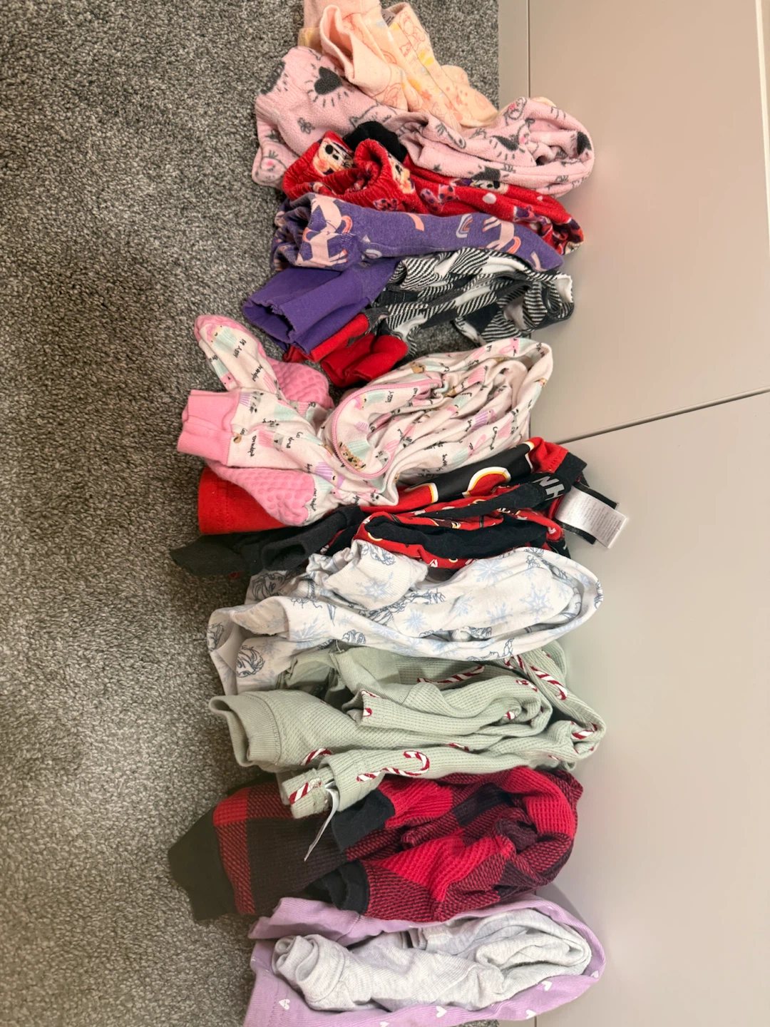 Bundle of Kids Pajamas and Loungewear