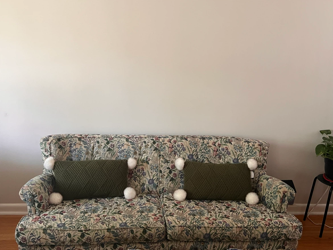 Floral vintage sofa - photo 3