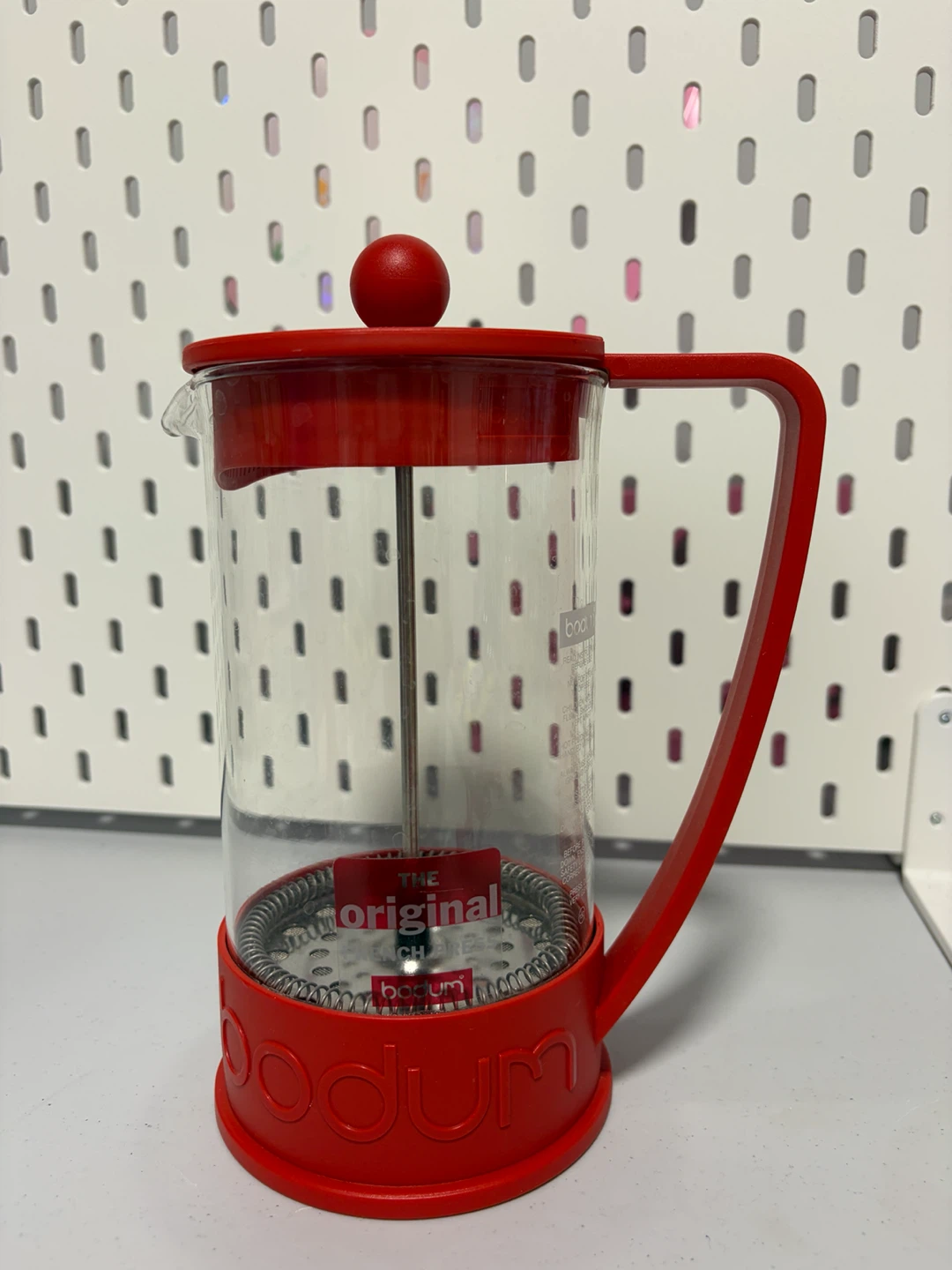 Bodum Original French Press Coffee Maker - Red
