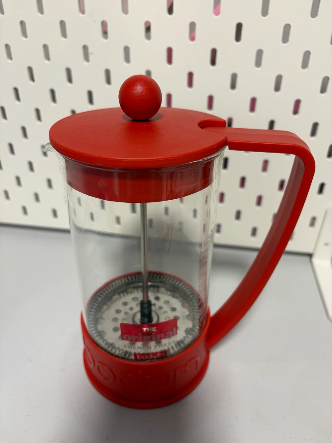 Bodum Original French Press Coffee Maker - Red - photo 2