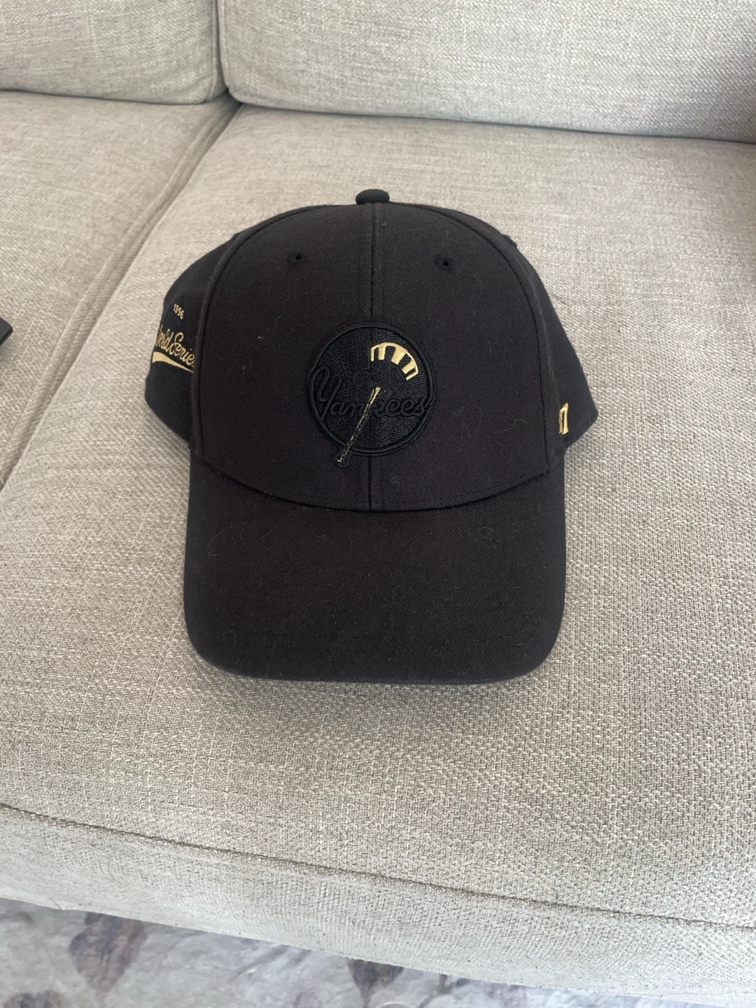 New York Yankees 1996 World Series Black Baseball Cap
