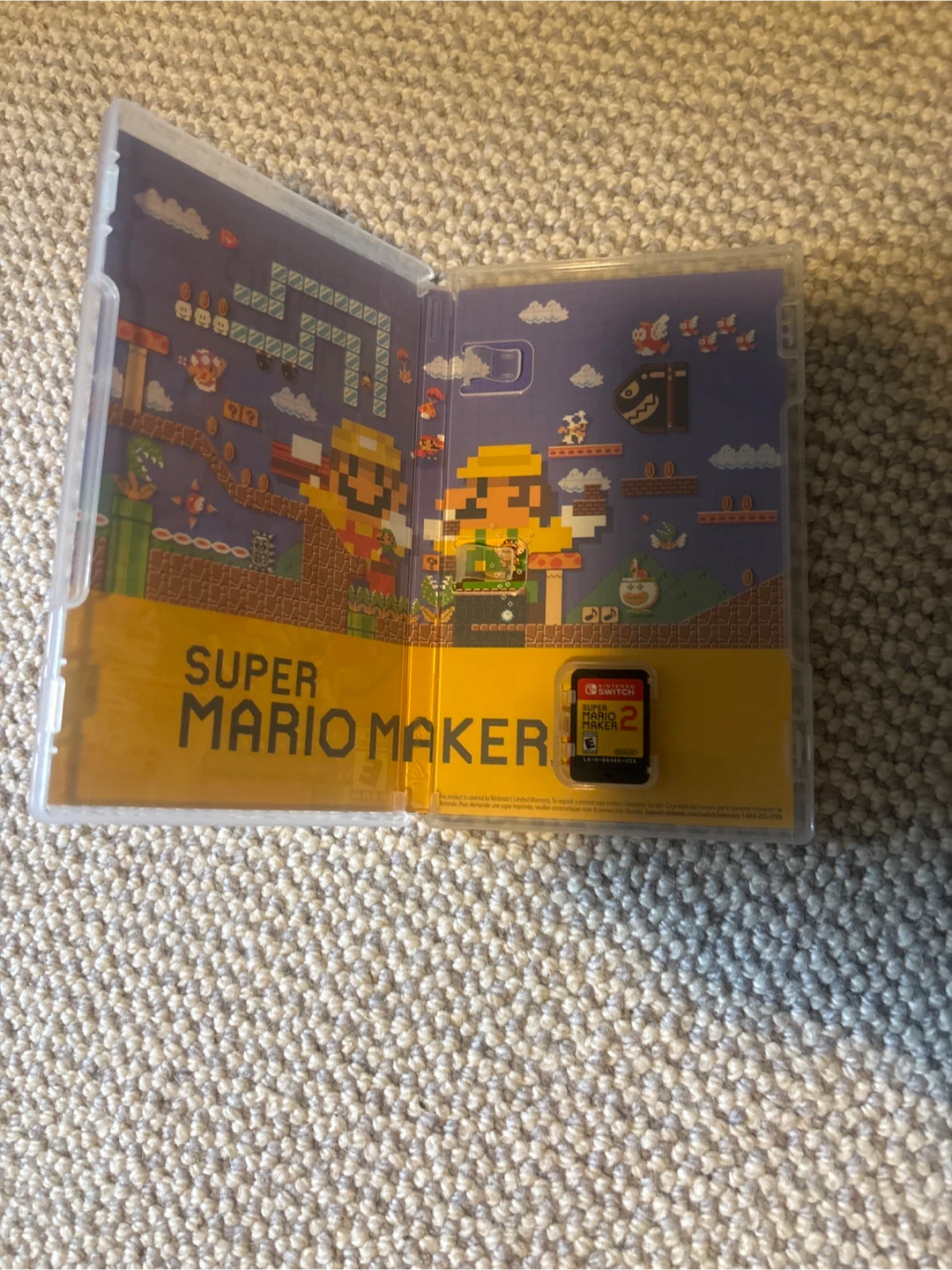 Nintendo Switch Super Mario Maker 2 Game - photo 2