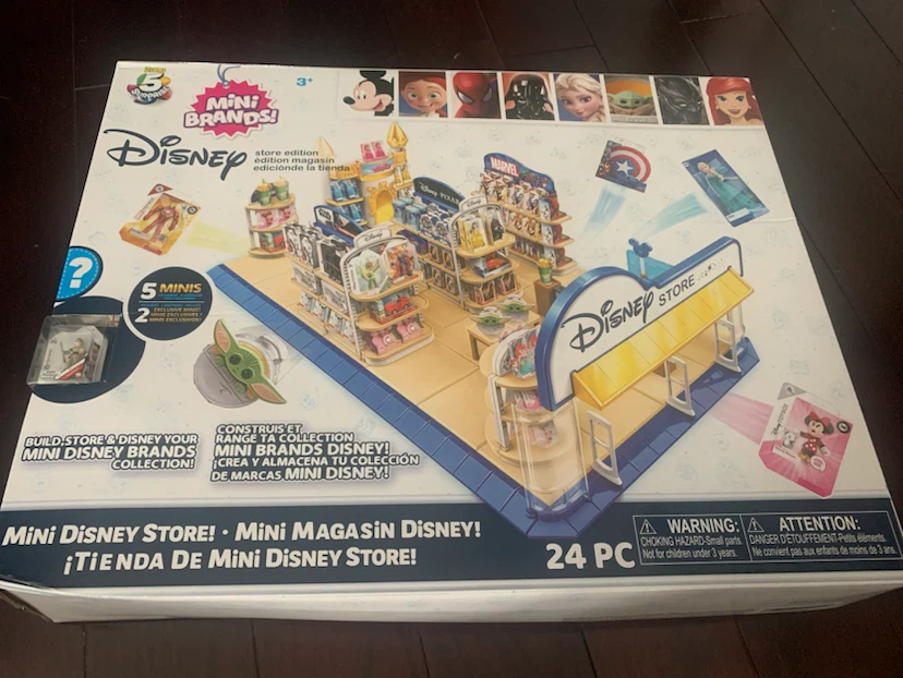 Mini Brands Disney Store Playset