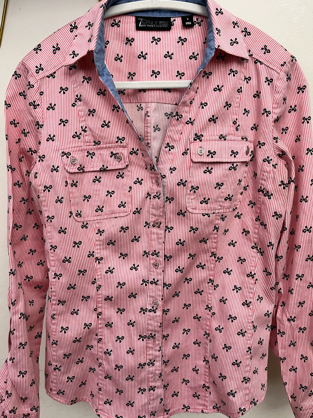 7th Avenue Design studio shirt New York & Company.