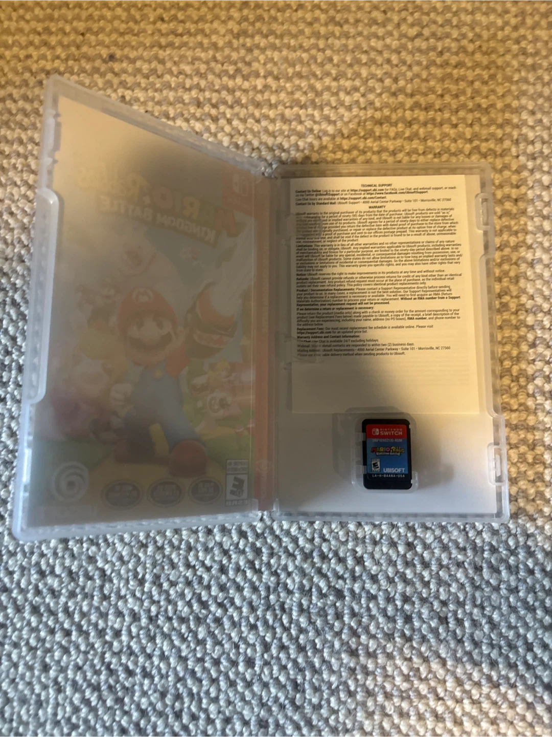Mario + Rabbids Kingdom Battle Nintendo Switch Game - photo 2