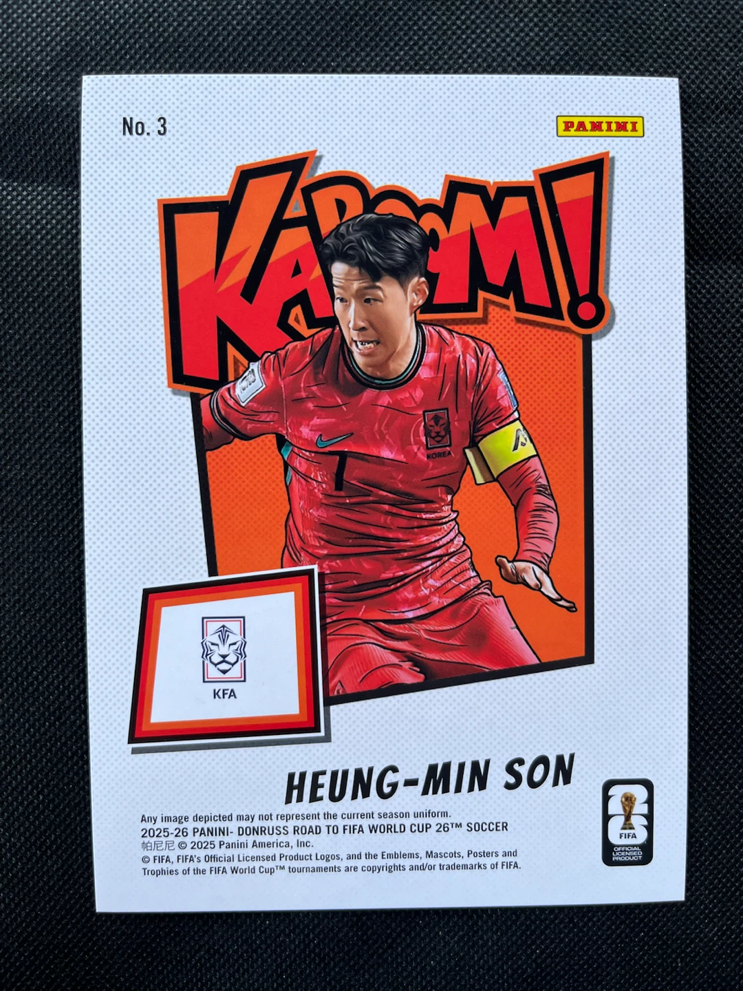 2026 Panini Donruss oversized Kaboom - photo 2