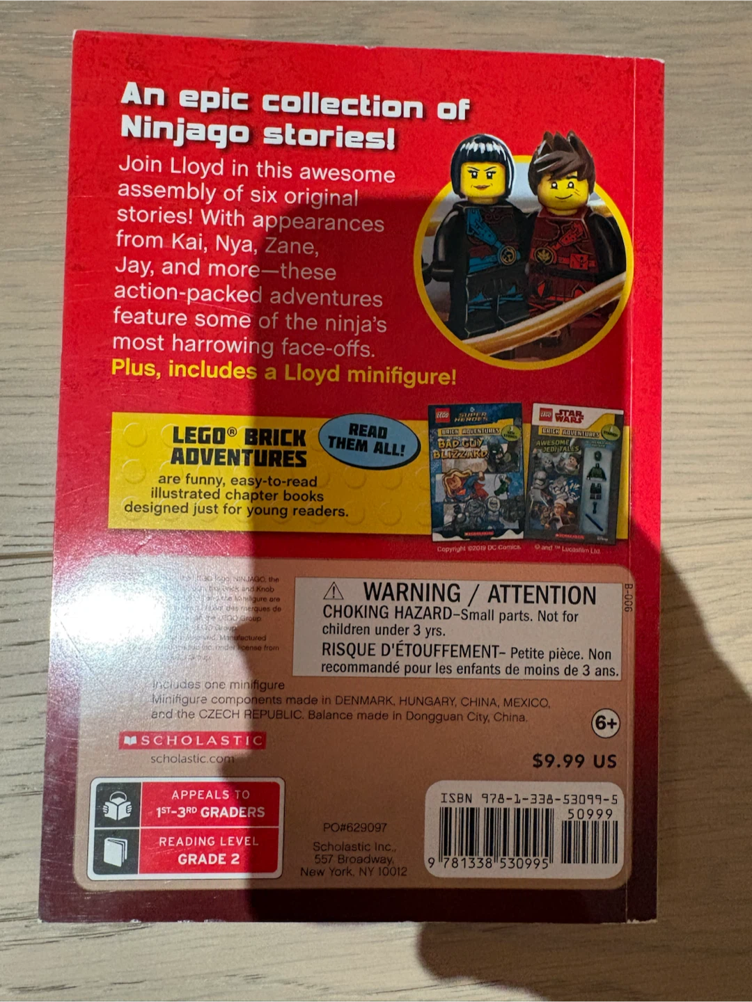 LEGO Ninjago Brick Adventures Legends of the Ninja Book - photo 2