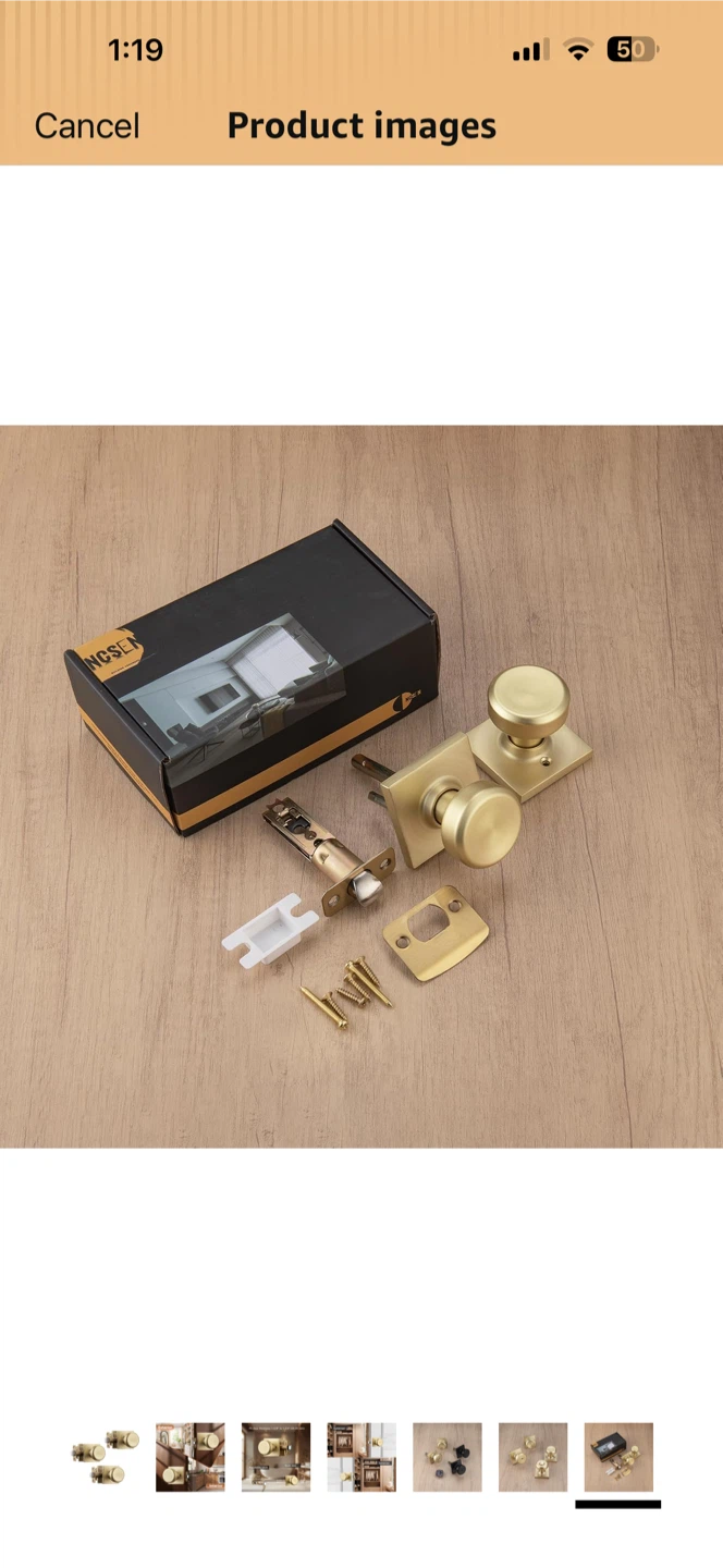 NCSEN Door Knob Lock Set