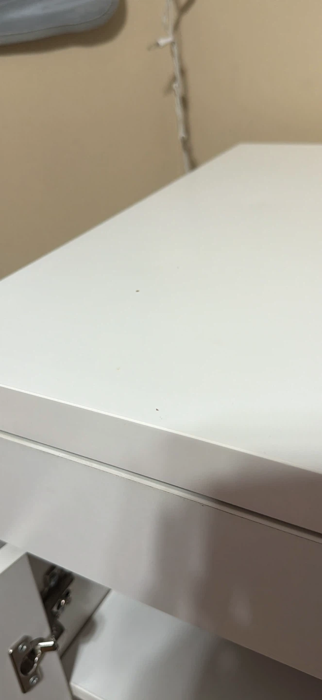 White MICKE Ikea Desk - photo 4