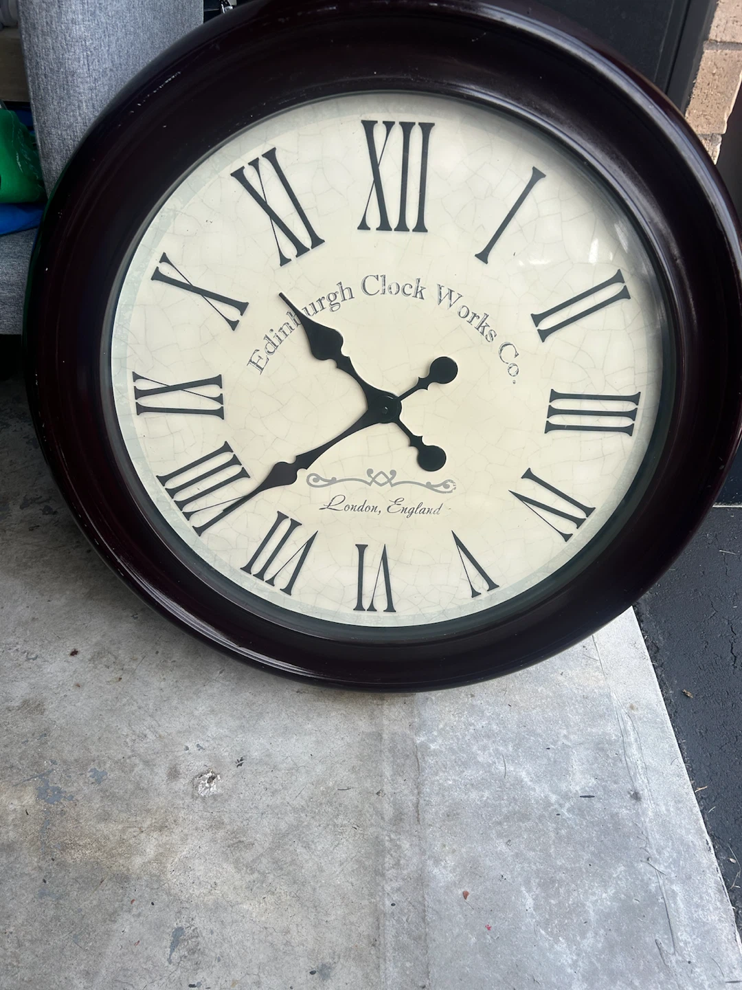 Edinburgh Clock Works Co. Wall Clock