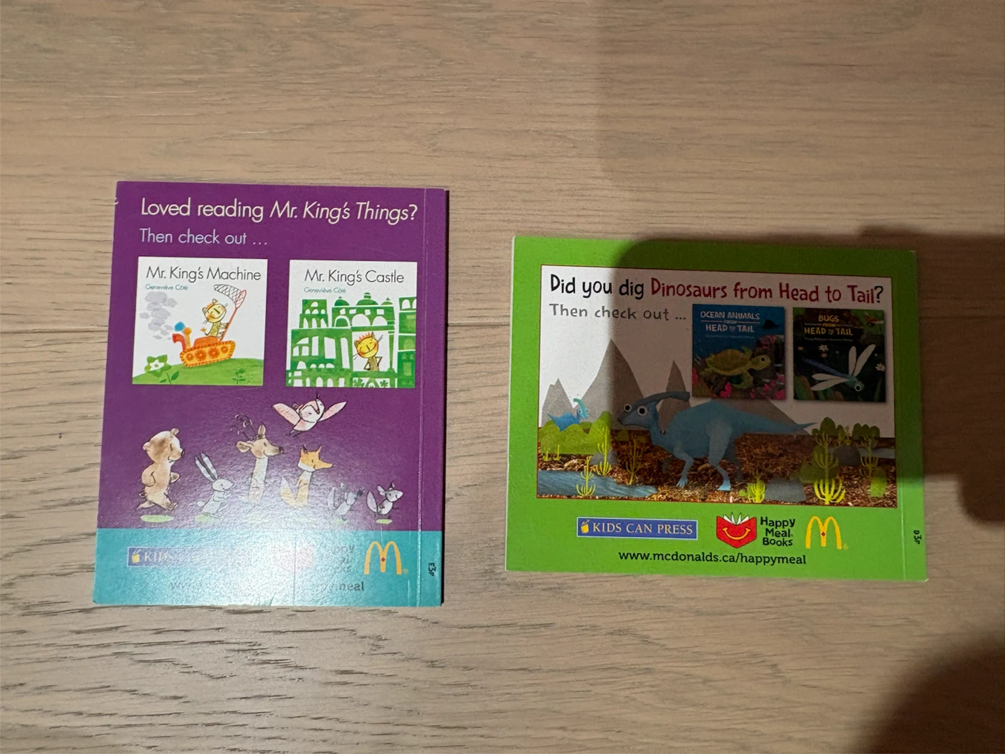 Mr. King's Things & Dinosaurs From Head to Tail Children's Books - photo 2