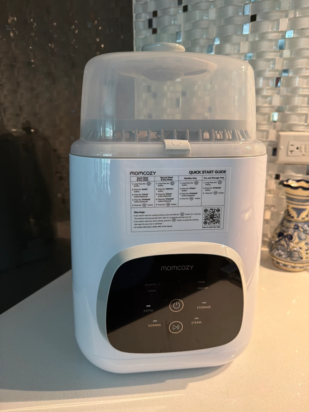 Momcozy Baby Bottle Sterilizer and Dryer