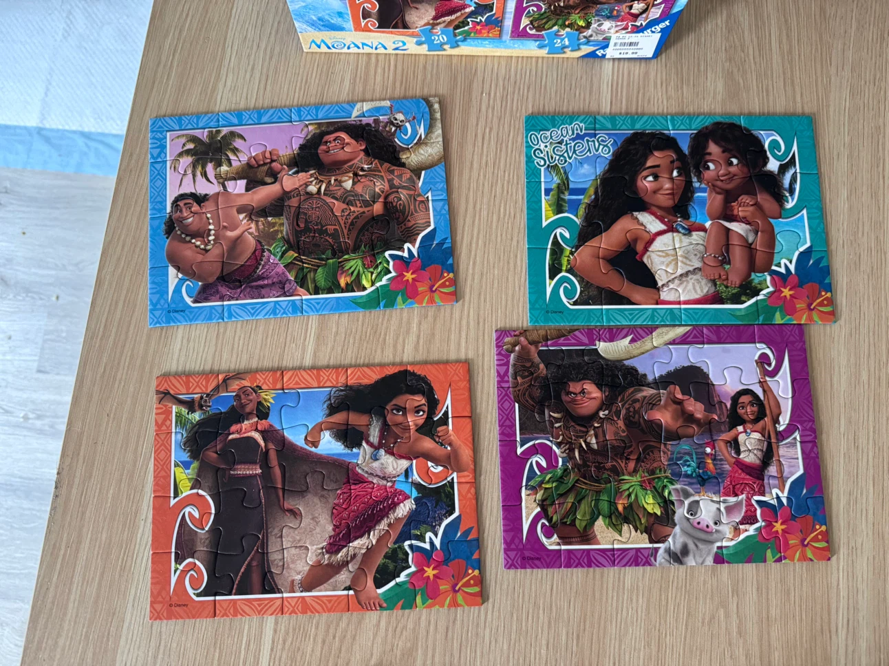 Ravensburger Moana 2 4-in-1 Puzzle Set - photo 2