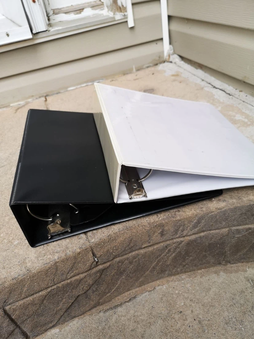 Binder Set - Black and White