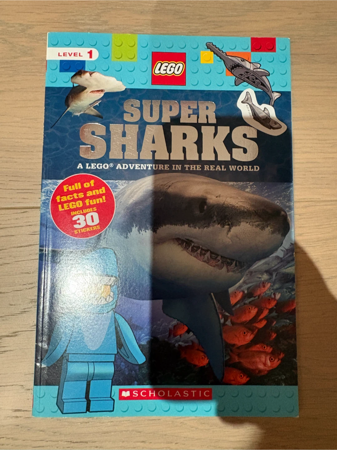 LEGO Super Sharks A LEGO Adventure in the Real World Book