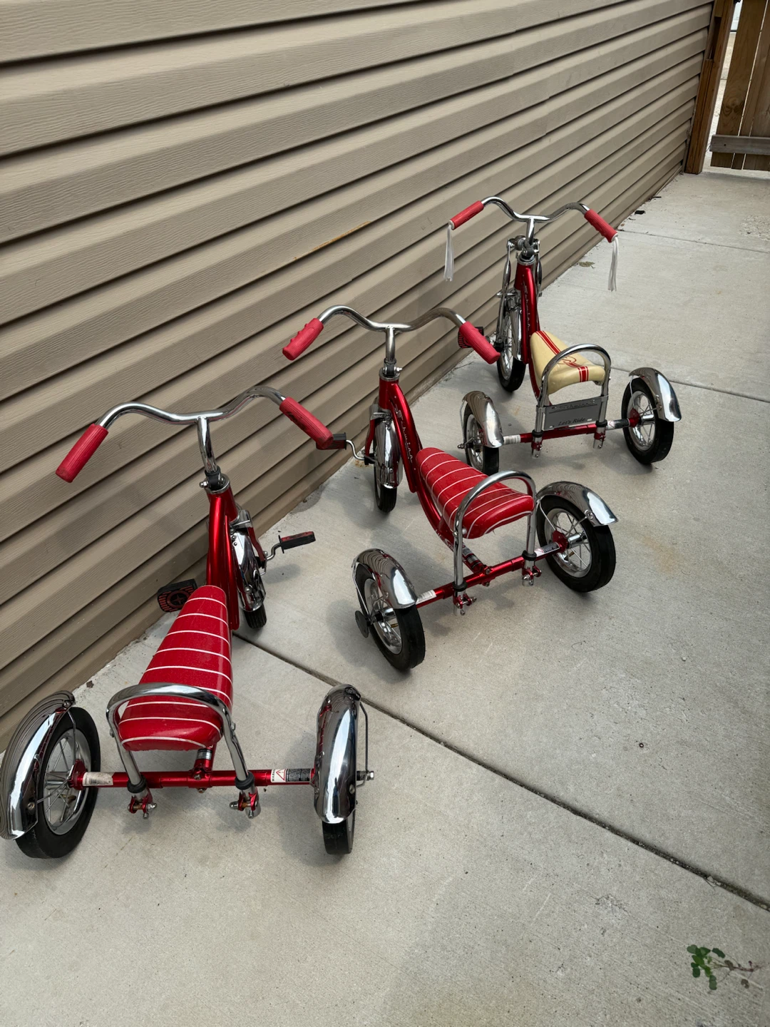 Schwinn Sting-Ray Tricycles (Set of 3)
