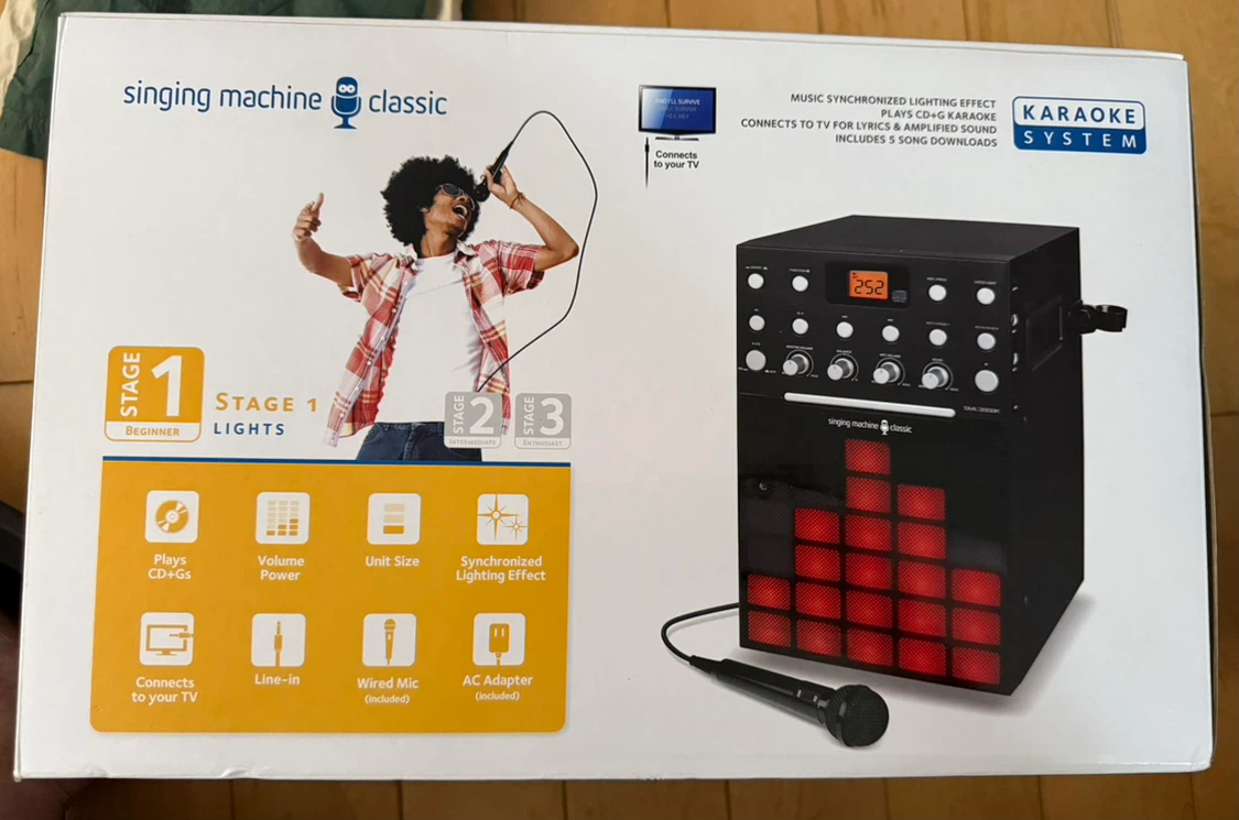 Singing Machine Classic Karaoke System SML388BK - photo 2