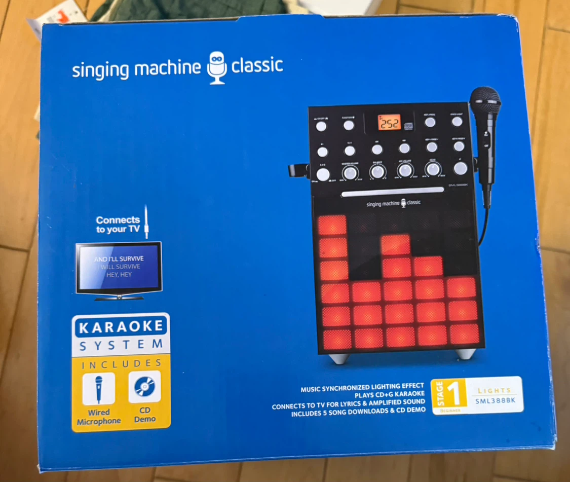 Singing Machine Classic Karaoke System SML388BK - photo 5