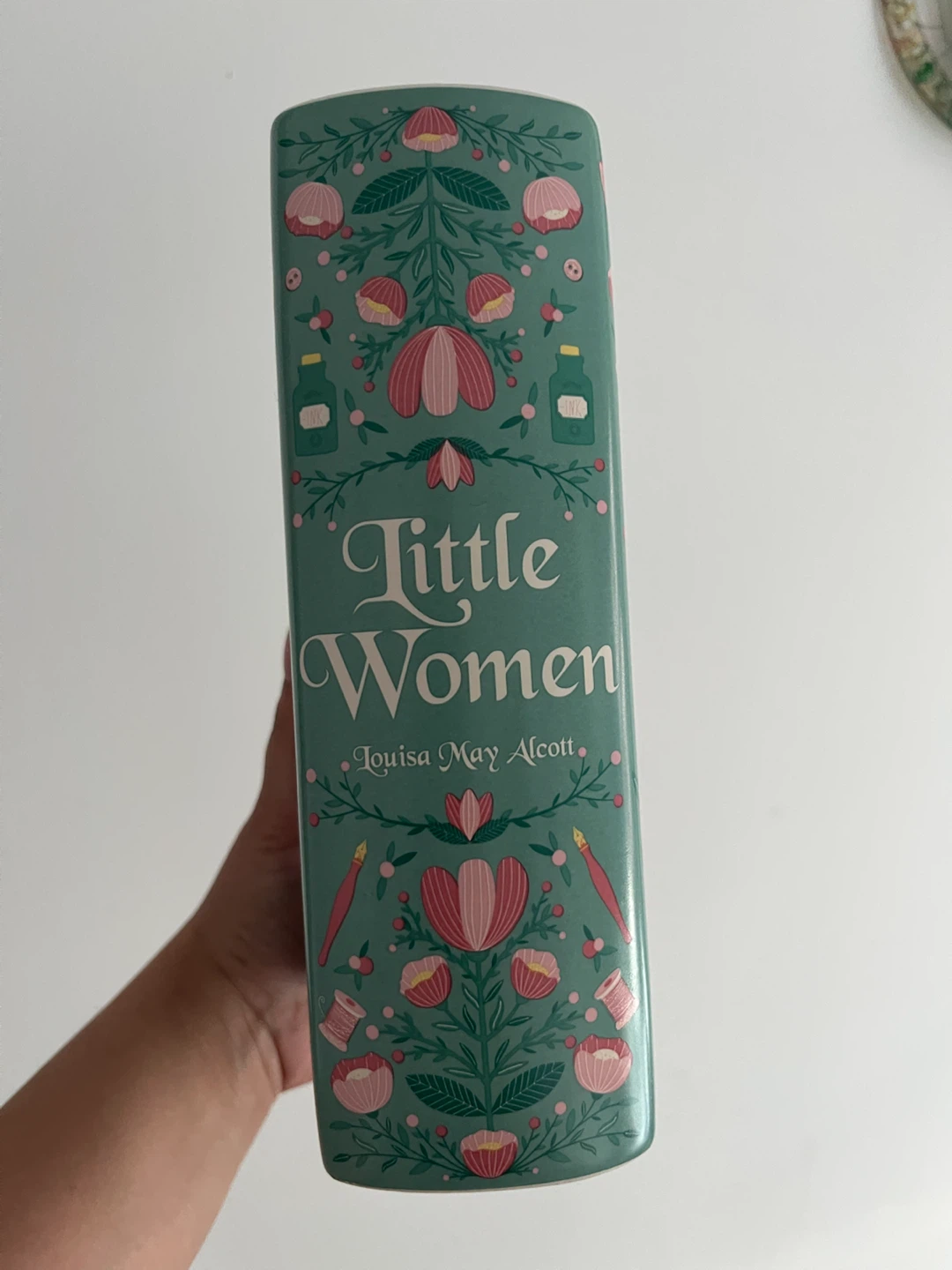 Little Women Ceramic Book Shaped Vase (Indigo) - photo 2