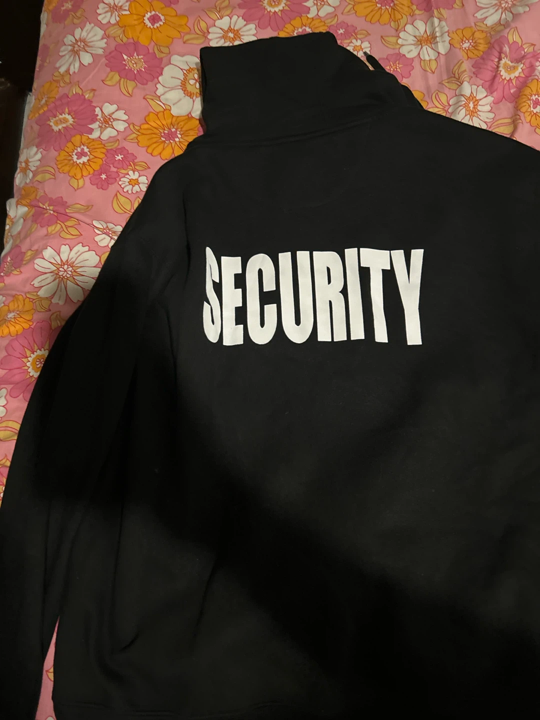 Black Security Zip-Up Hoodie - photo 3