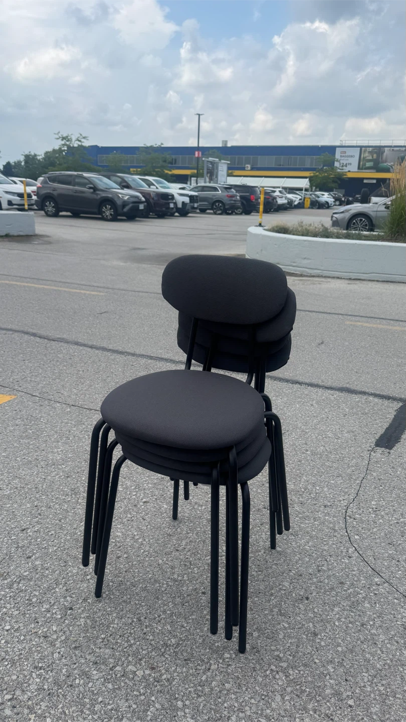 IKEA SANDSBERG Upholstered Chairs (Set of 4)