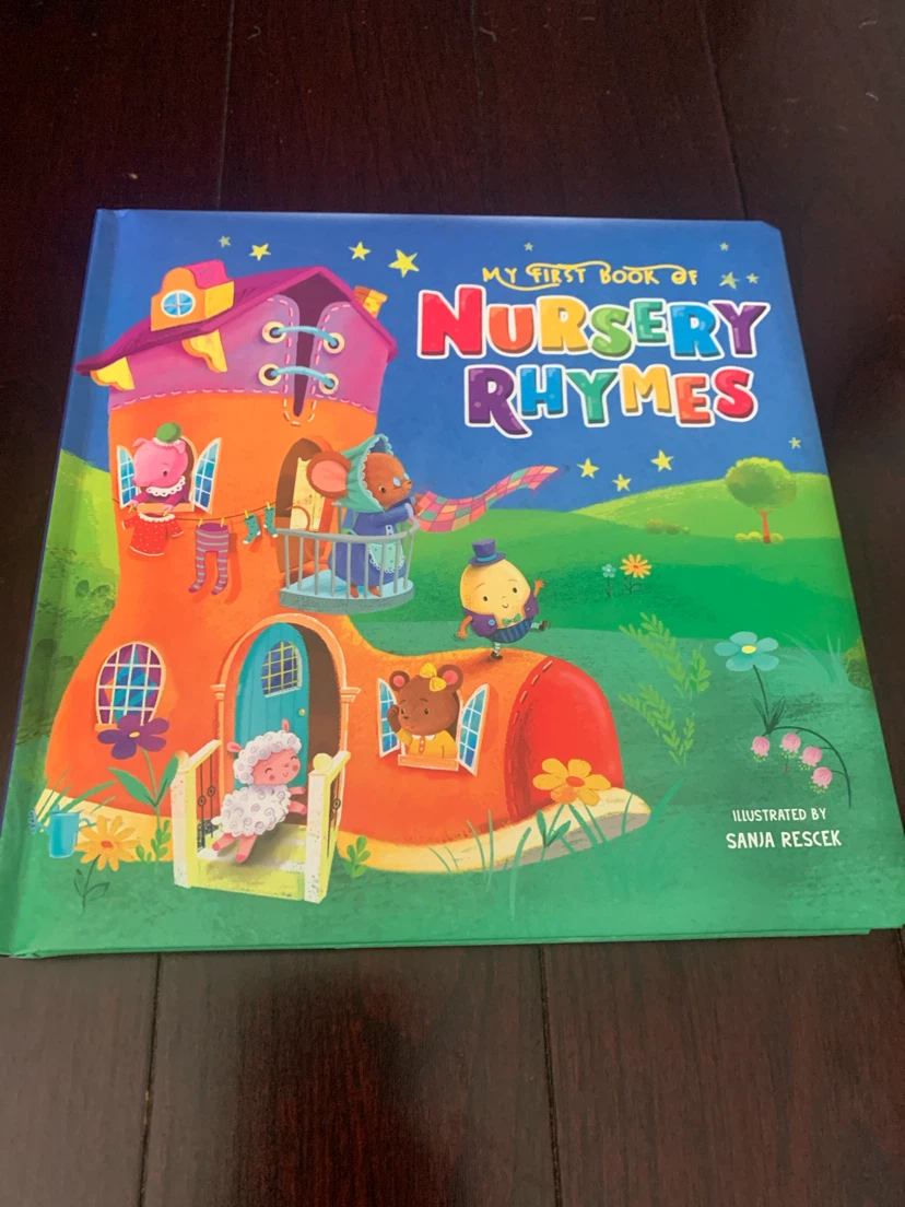 My First Book of Nursery Rhymes Board Book