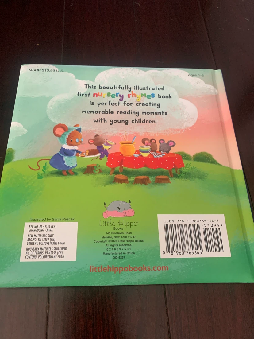 My First Book of Nursery Rhymes Board Book - photo 2