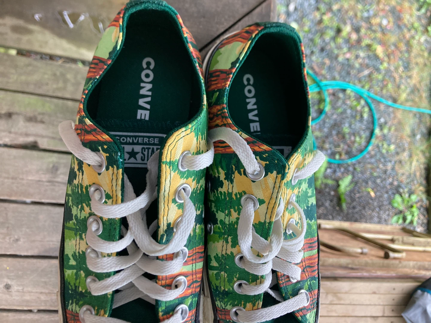 Converse Chuck Taylor All Star "Woodland Camo" Sneakers - photo 3