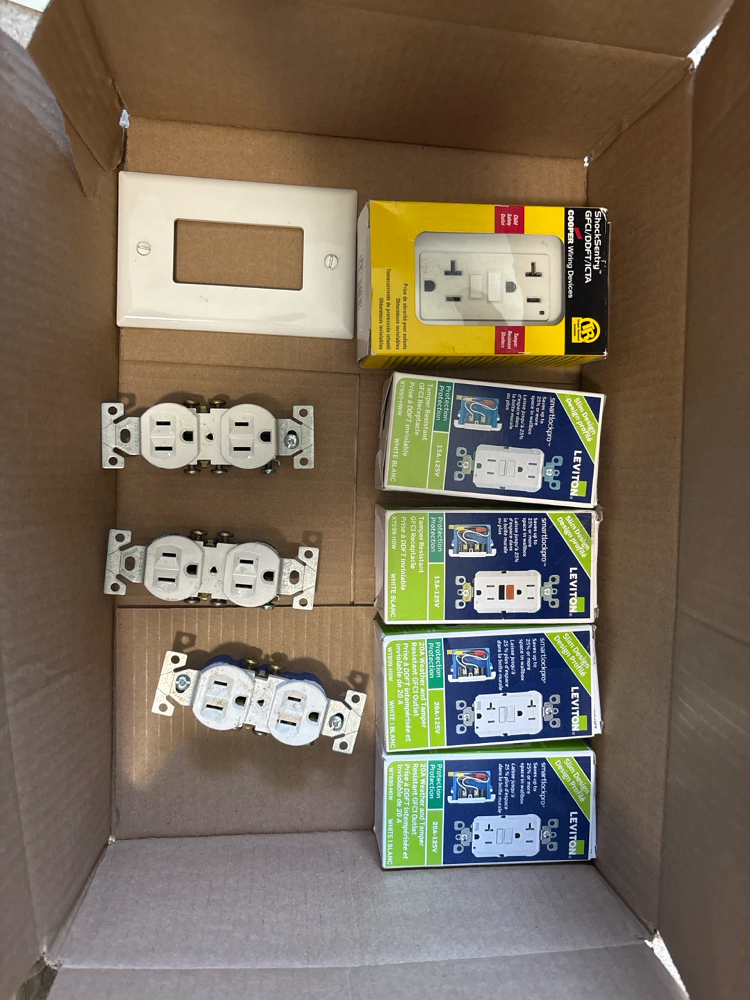 Leviton GFCI Outlets & Cooper GFCI Outlet