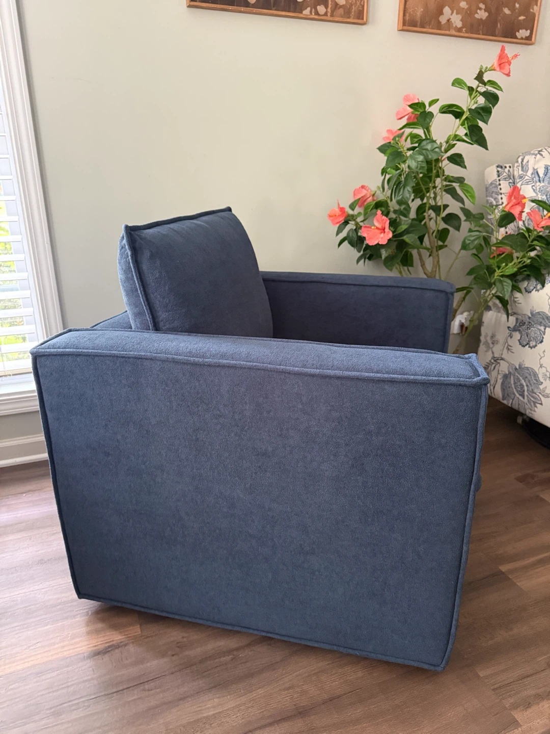 Blue Accent Chair - photo 5