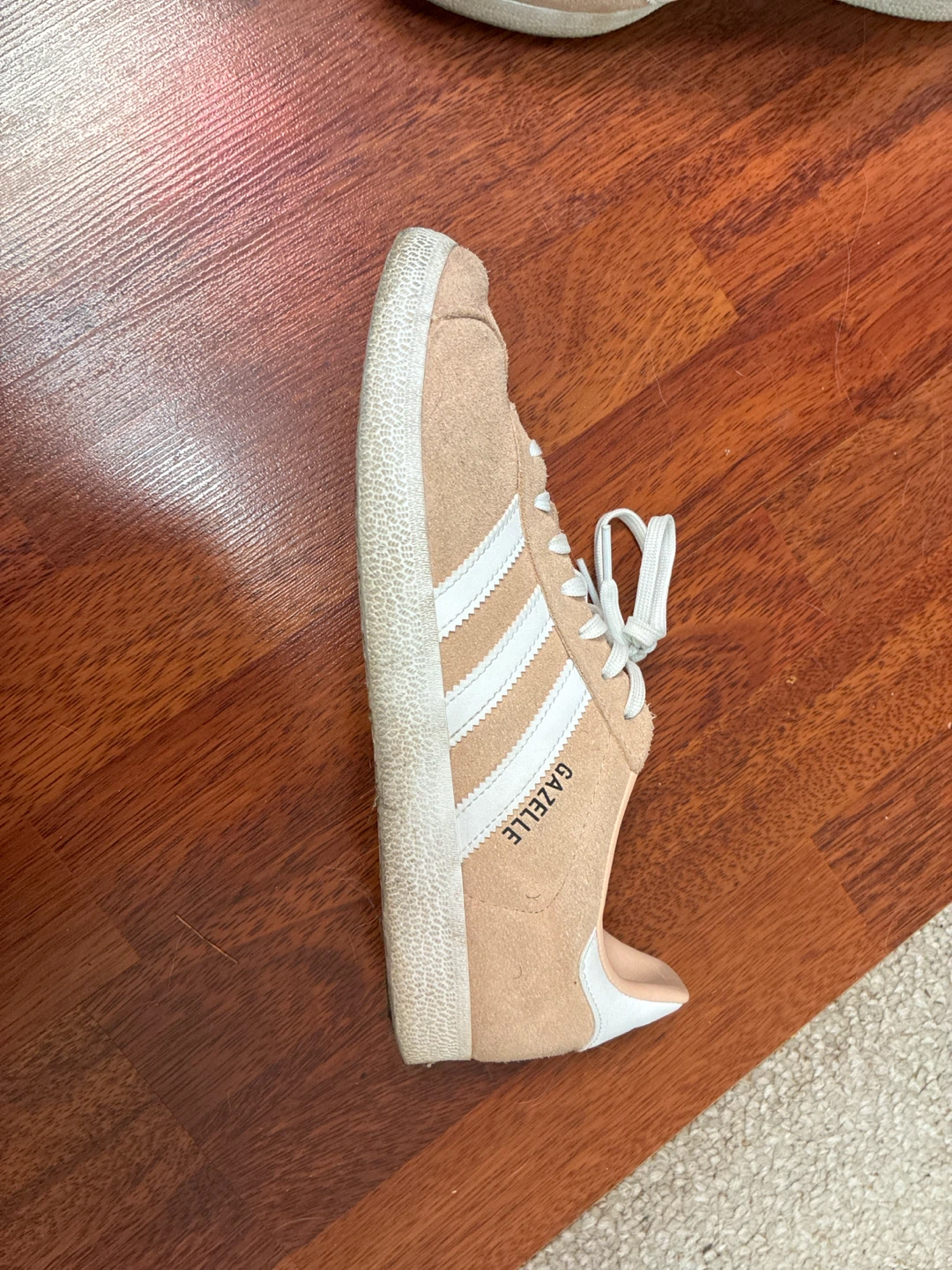Adidas Gazelle Peach Suede Sneakers - photo 2