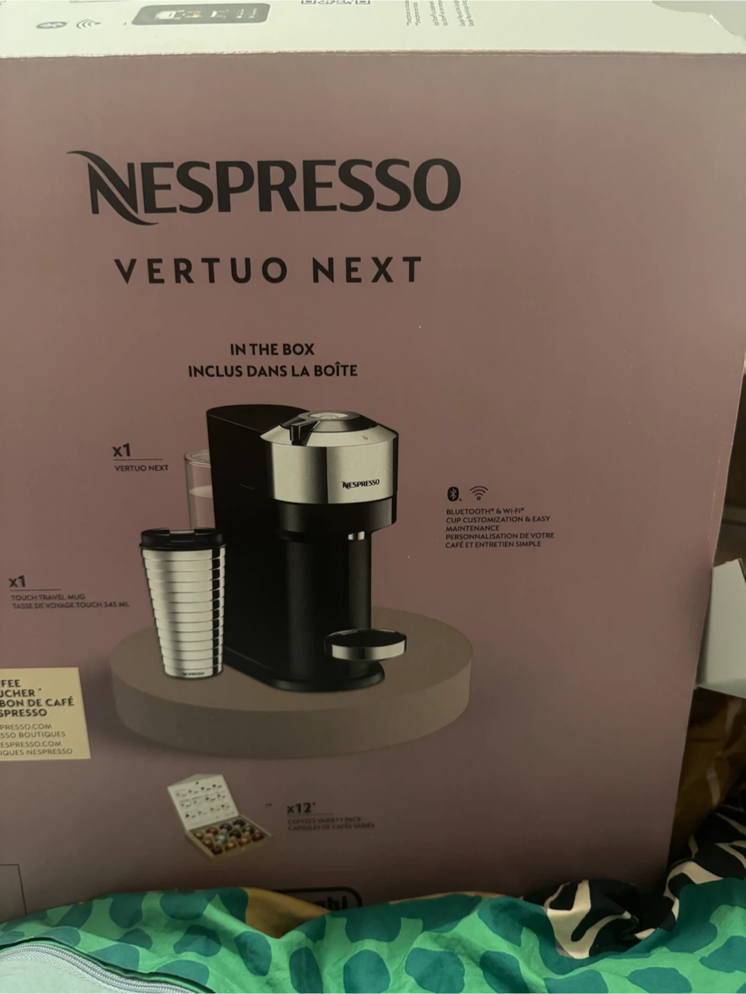 Nespresso Vertuo Next Coffee Maker with Travel Mug