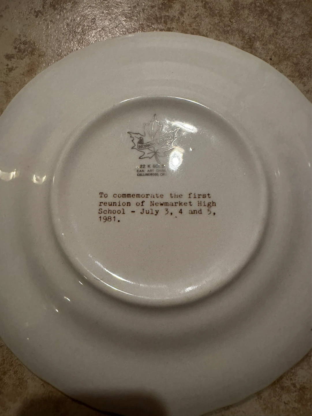 vintage plate - photo 3