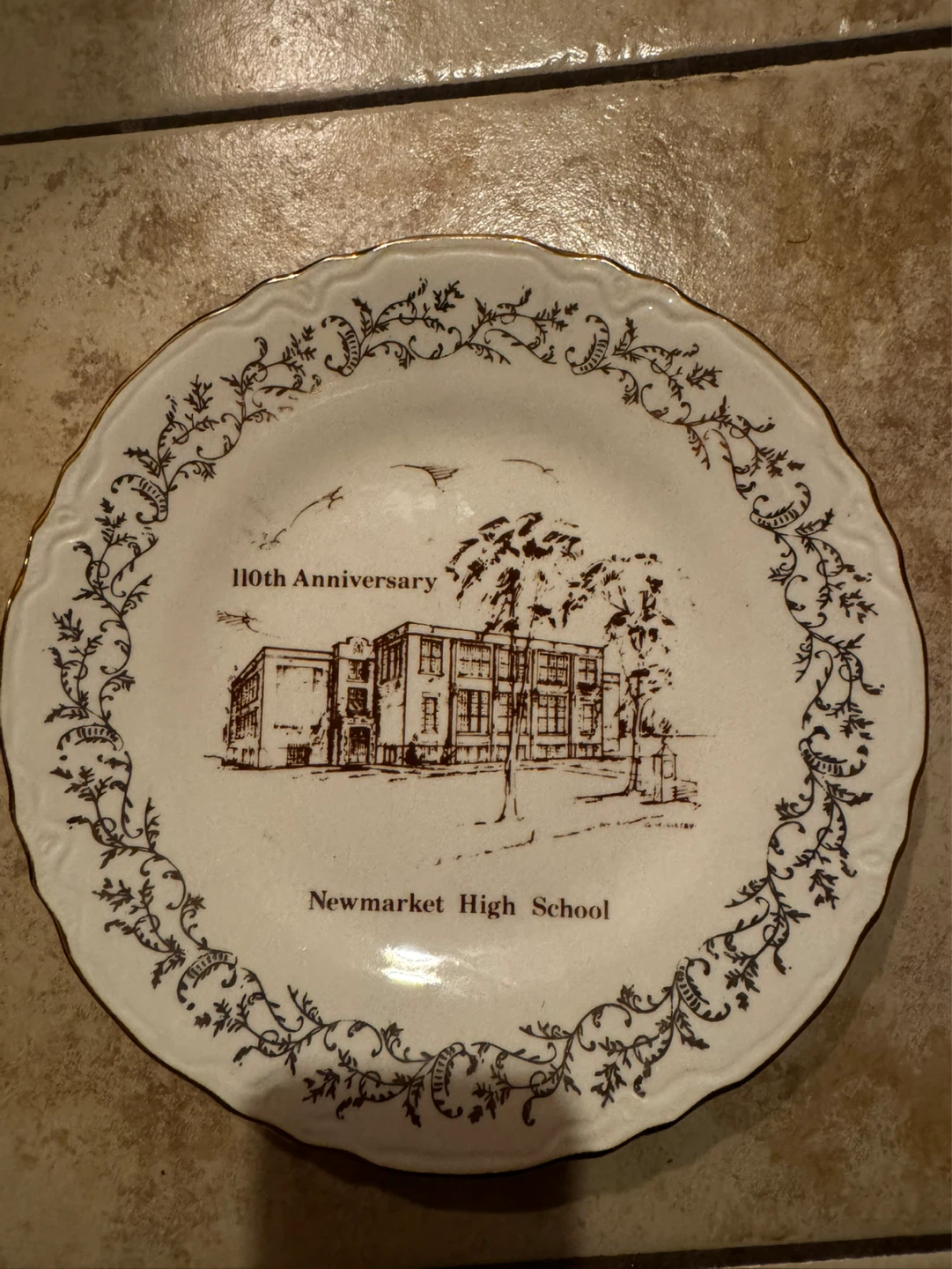 vintage plate