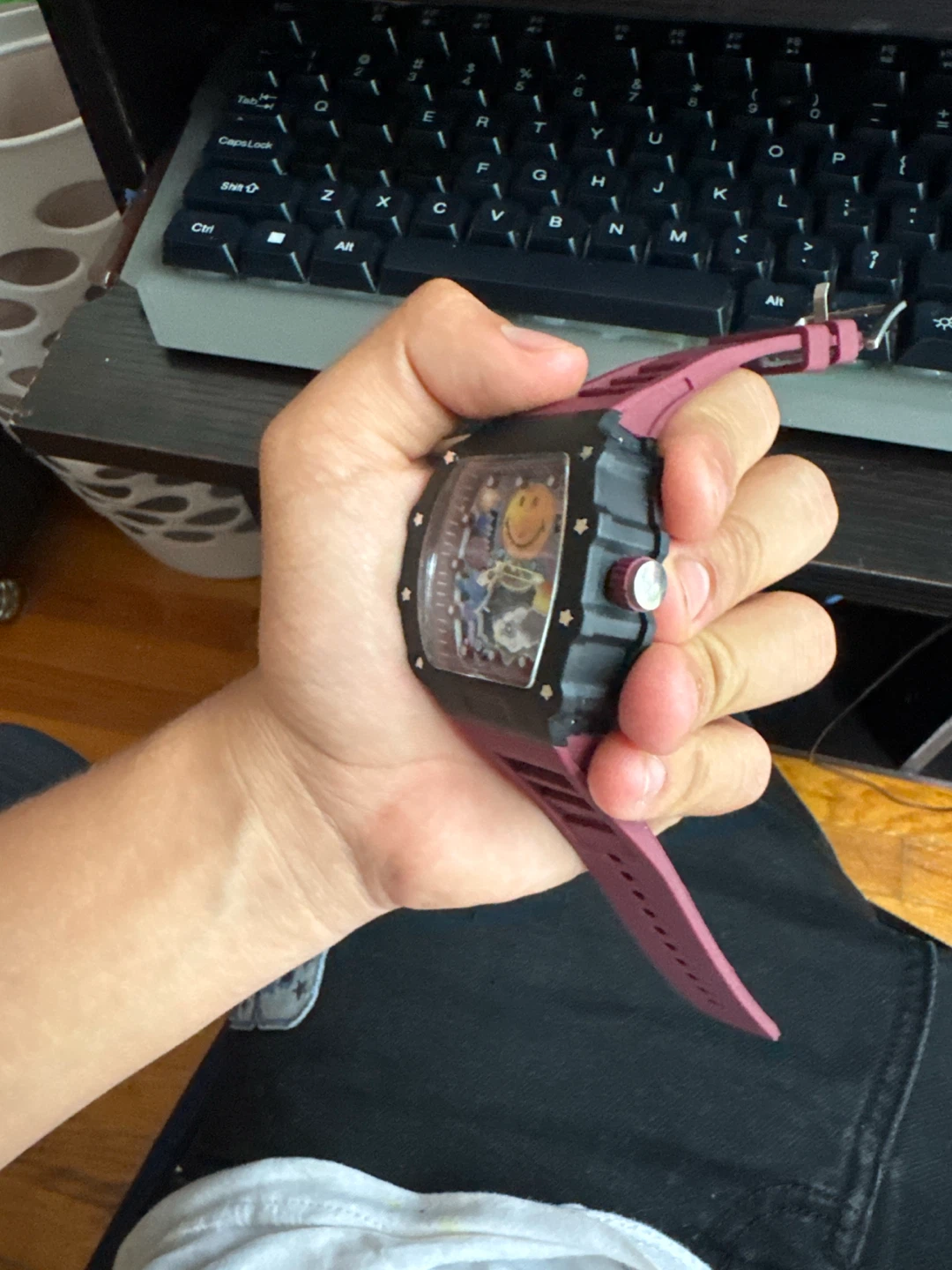 Watch with Smiley Face Dial - photo 4