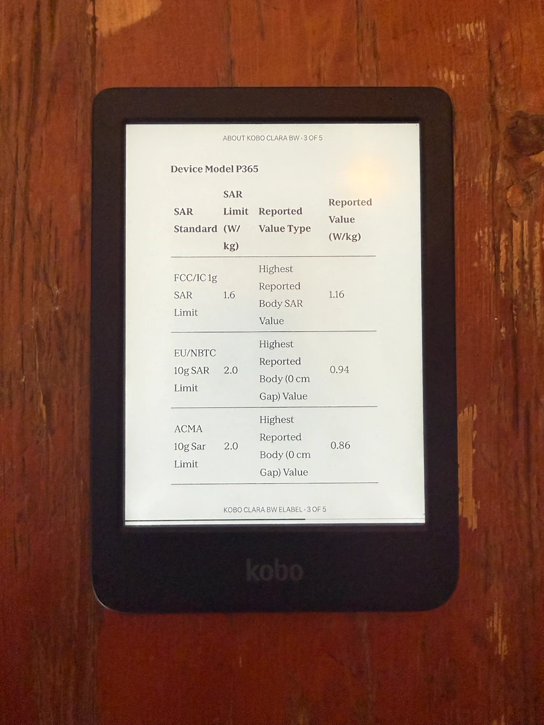 Kobo Clara BW (Model N365) - photo 2