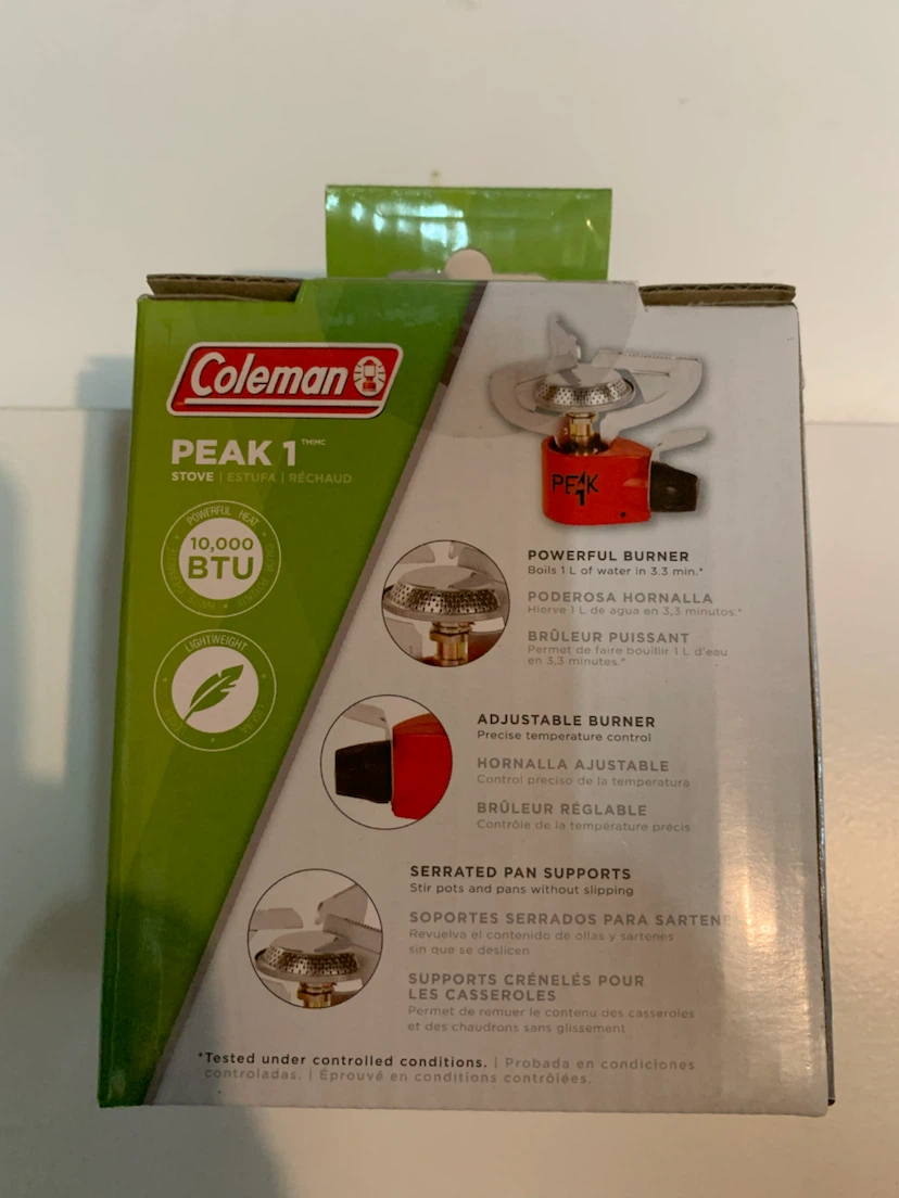 Coleman Peak 1 Stove 6.7 oz - photo 2