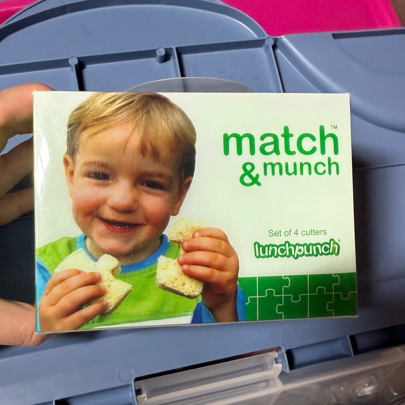 Lunch Punch Match & Munch Sandwich Cutters Set of 4