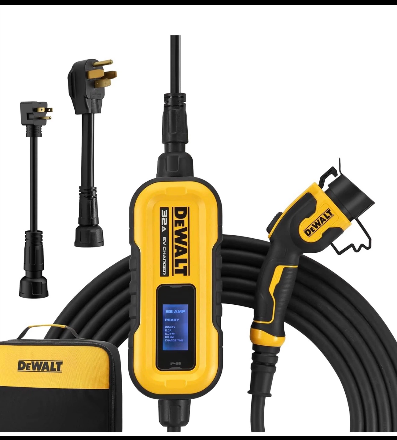 DEWALT 32A Portable Electric Vehicle Charger